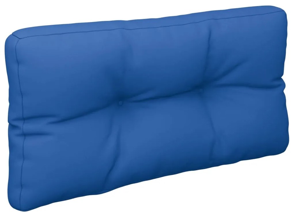 Perne canapea din paleti , 2 buc., albastru regal 2, Albastru regal, 80 x 80 x 10 cm