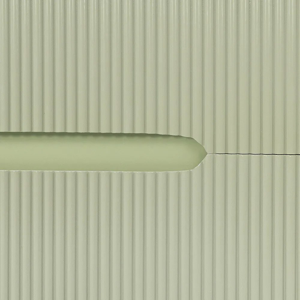 Trent Mobilier de baie 120 cm Lavetă ceramică cu oglindă 60x120 cm verde fistic-verde-olive