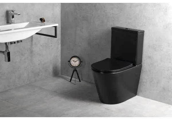 Sapho - Capac WC SoftClose PACO negru