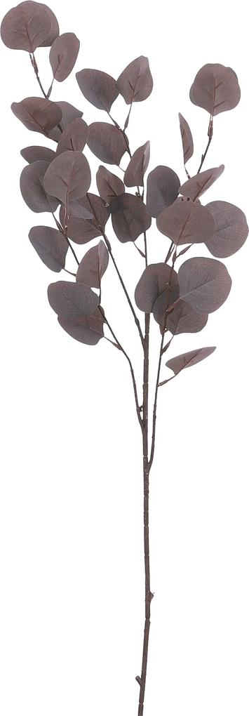 Floare artificiala Eucalypt, visiniu, 90cm