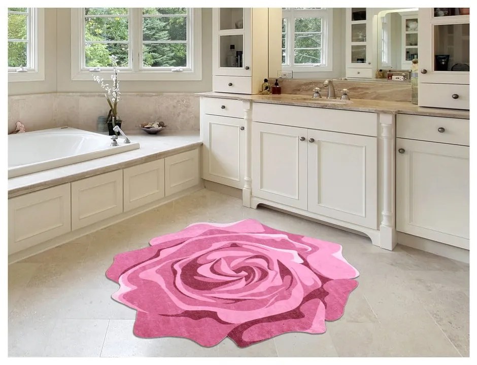 Covor Vitaus Rose Duro, ⌀ 80 cm