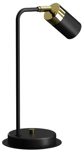 Lampă de masă JOKER 1xGU10/25W/230V neagră/aurie