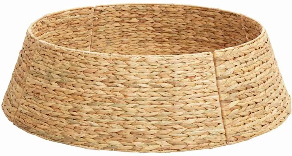 vidaXL Guler pentru Pomul de Crăciun Maro 90 x 90 x 28 cm