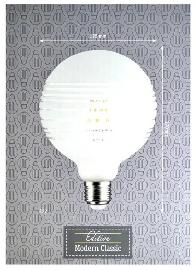 Bec LED reglabil CLASSIC G125 E27/4,5W/230V 2600K - Paulmann 28744