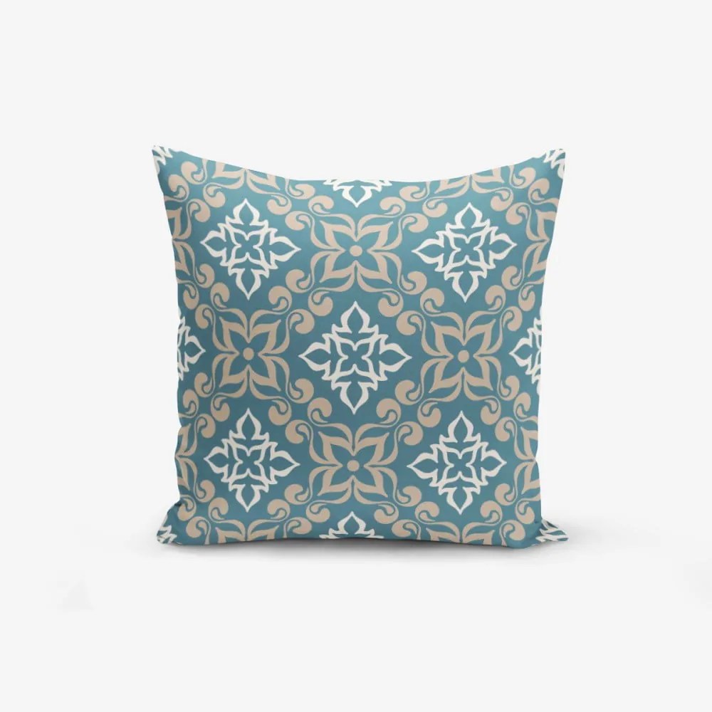 Față de pernă cu amestec din bumbac Minimalist Cushion Covers Geometric Design, 45 x 45 cm