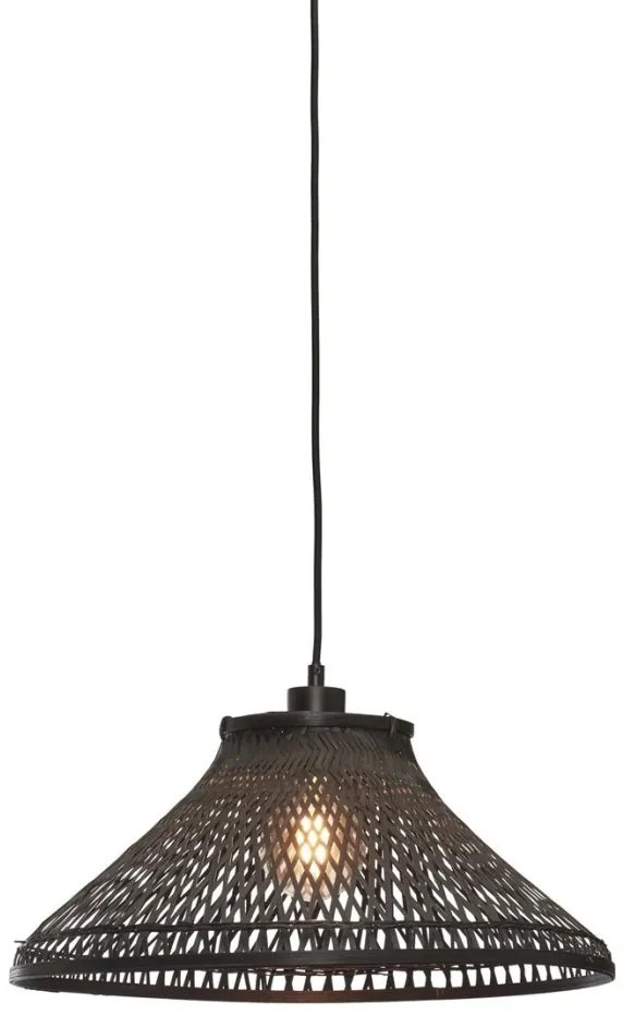 Lustra/Pendul eco din bambus Tahiti 45x20, bl