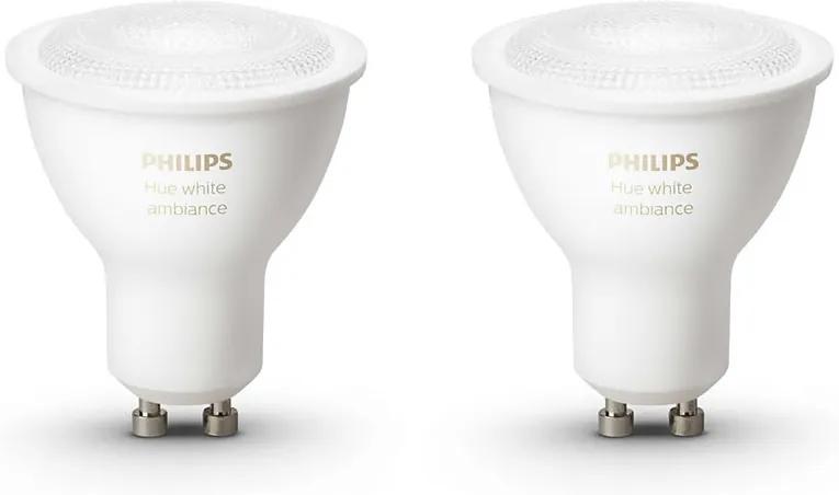 Philips 8718696671184 - SET 2x Bec LED dimmabil HUE 2xGU10/5,5W