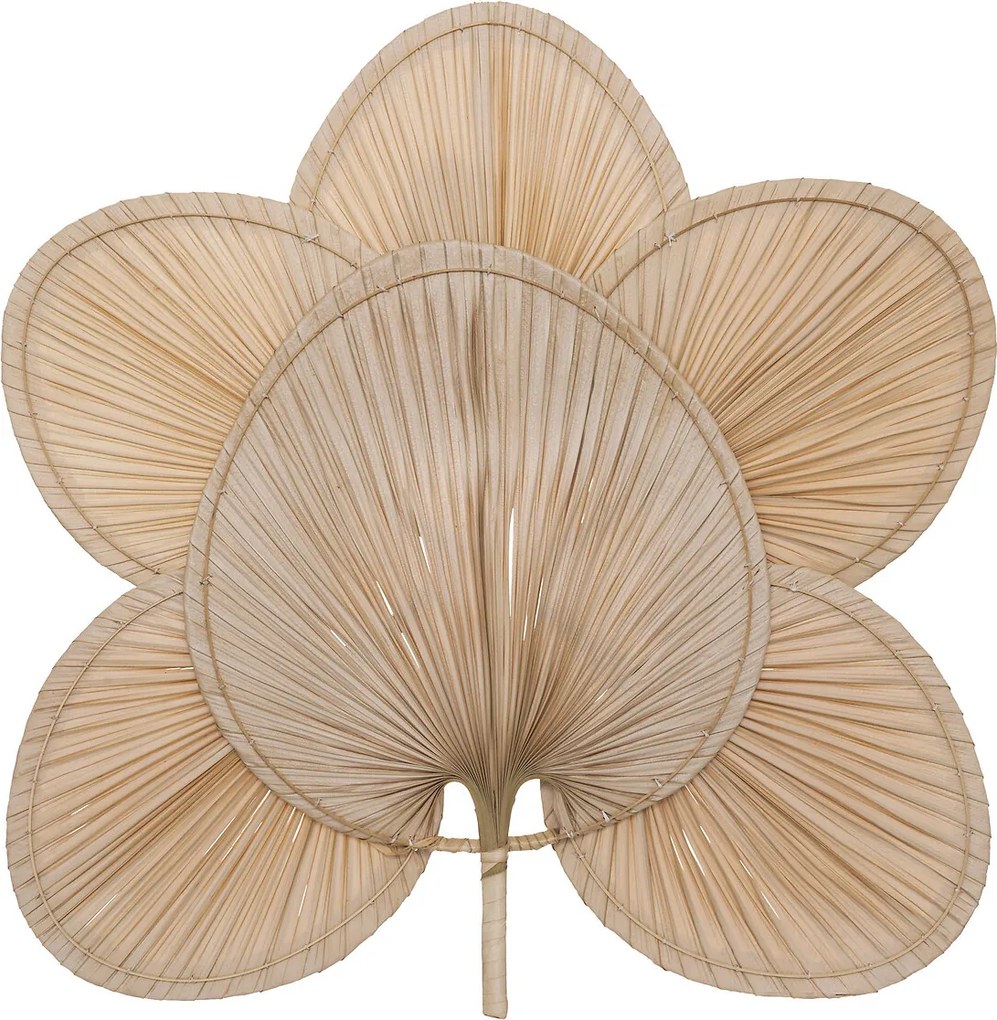 Selma artă de perete 70 x 70 cm bambus și palmier