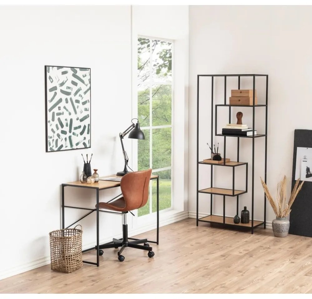 Birou cu blat cu aspect de stejar, Actona Seaford