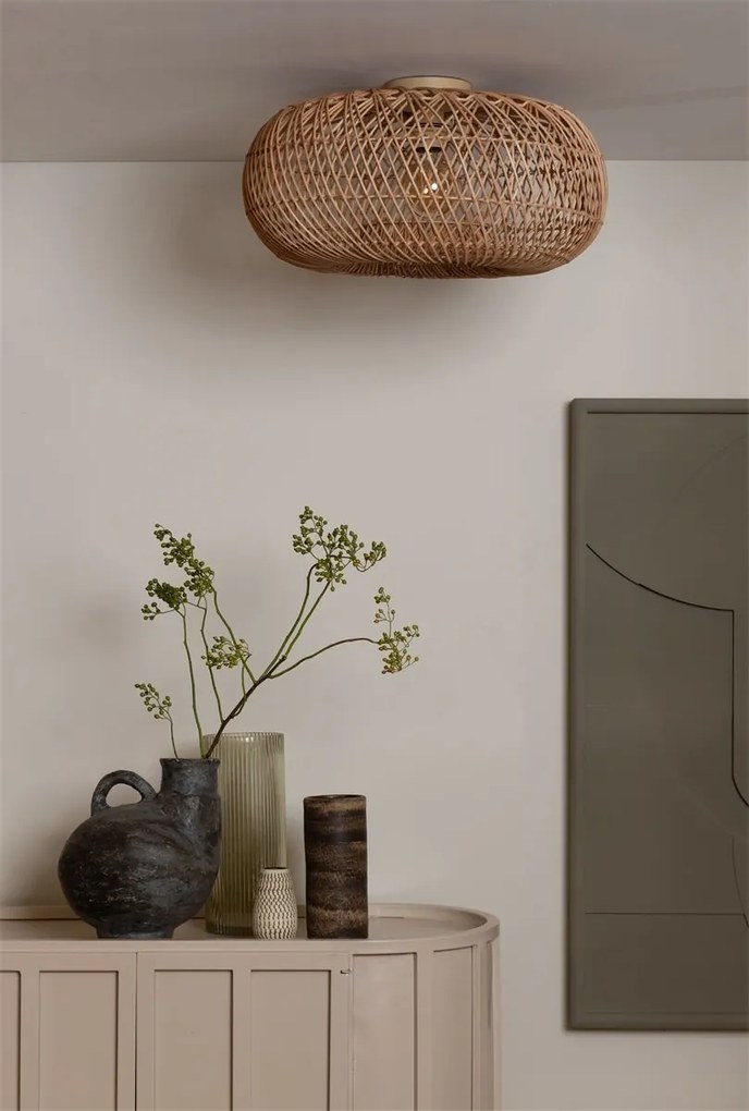 Plafoniera Eco, Ratan, Arizona natural, S
