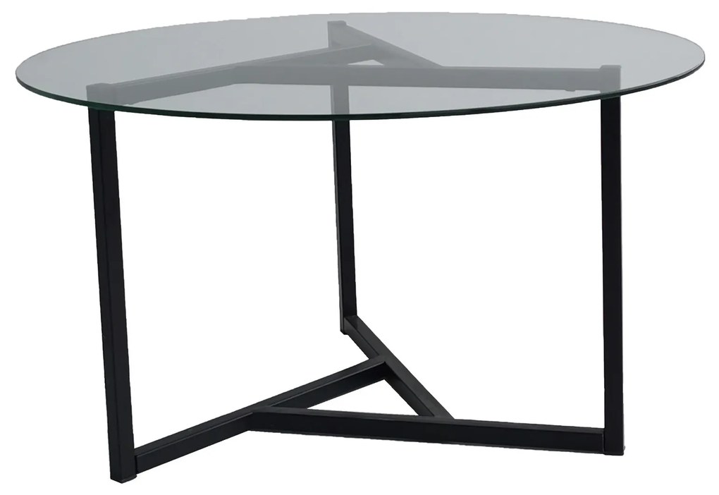 Masă de cafea Triola (negru transparent). 1062840
