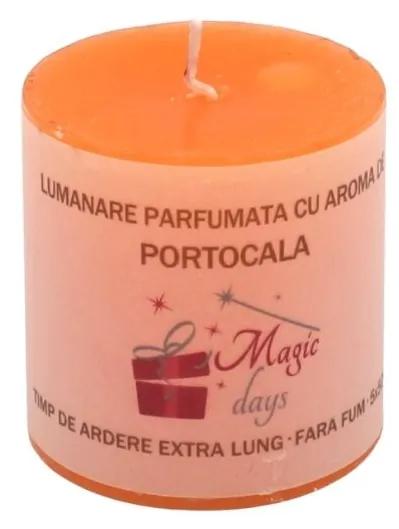 Lumânare parfumată Magic Days portocală 5cm