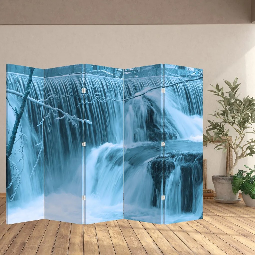 Paravan - Cascadele închețate (210x170 cm)
