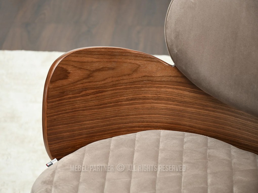 Scaun Aimee K (bej + nuc). 1110883