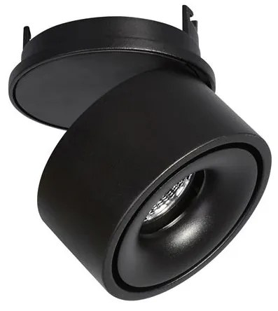 Spot LED aplicat ajustabil perete/tavan UNIVERSAL negru