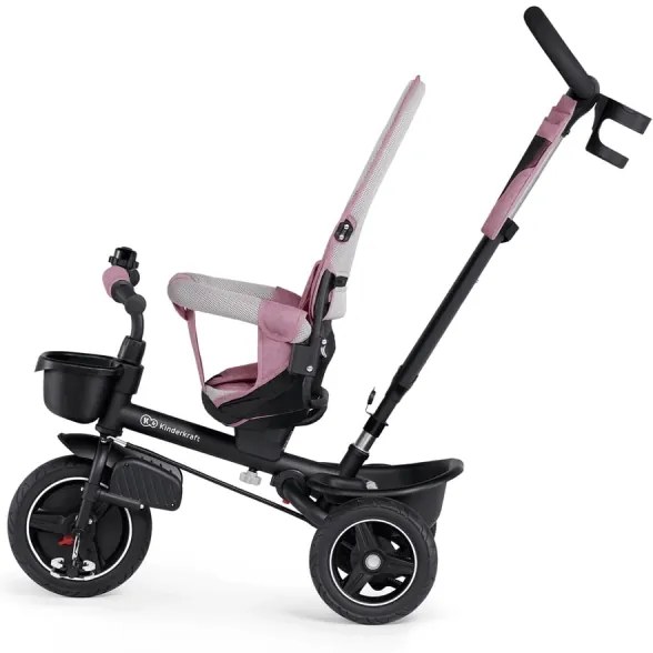 KINDERKRAFT select - Tricicletă 5în1 SPINSTEP pentru copii, roz