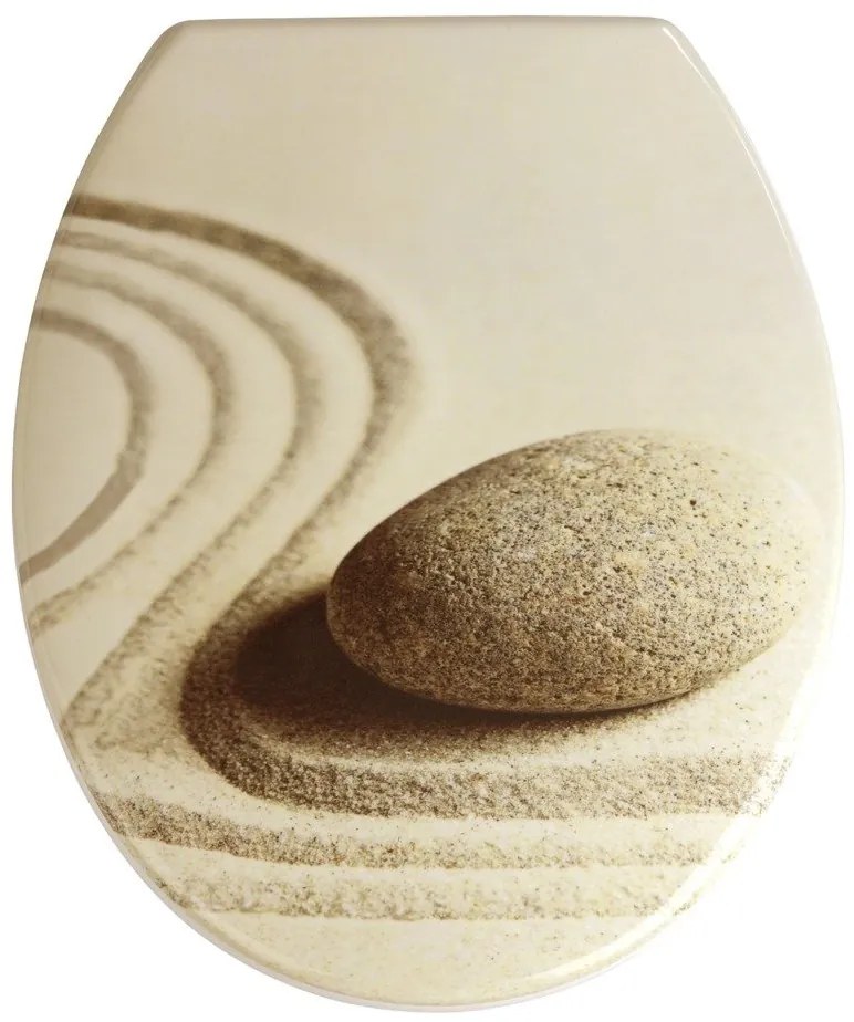 Capac toaletă SAND AND STONE - Duroplast, WENKO