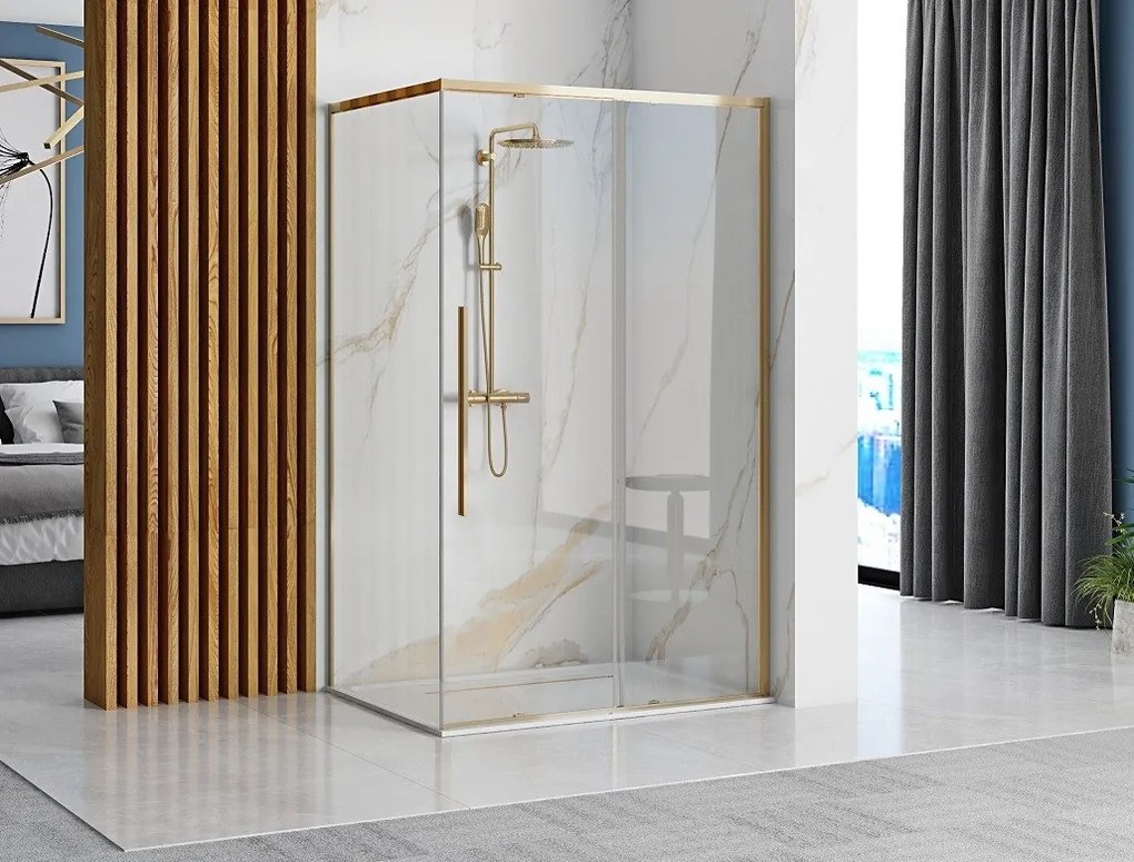 Cabina dus Solar gold - 90x120 cm