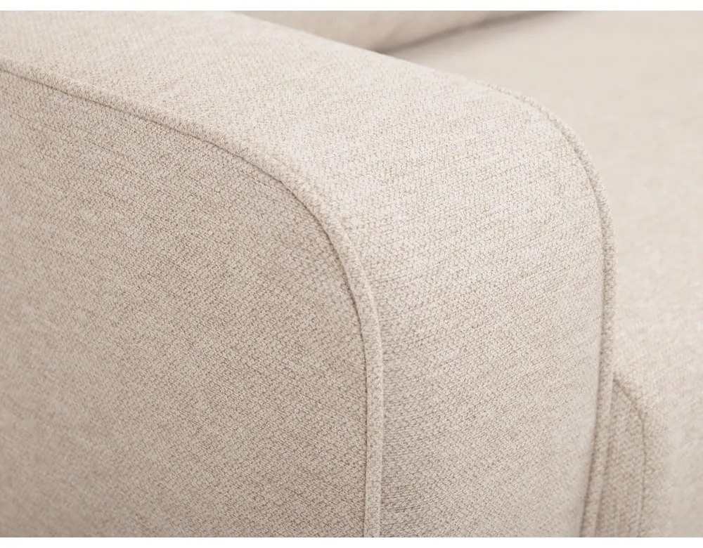 Canapea bej extensibilă 160 cm Come – Bobochic Paris
