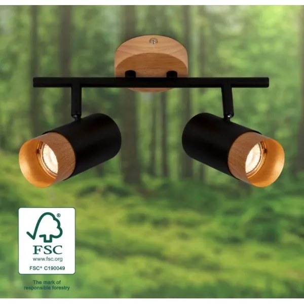 Spot Briloner 2144025 SPOT 2xGU10/9W/230V