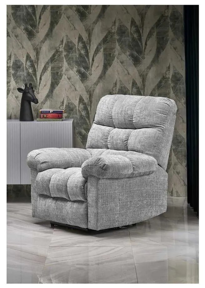 Scaun reclinabil Baxley, gri