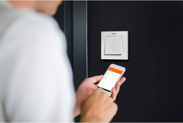 Osram - Întrerupător fără fir SMART+ cu 2 butoane 5V Wi-Fi