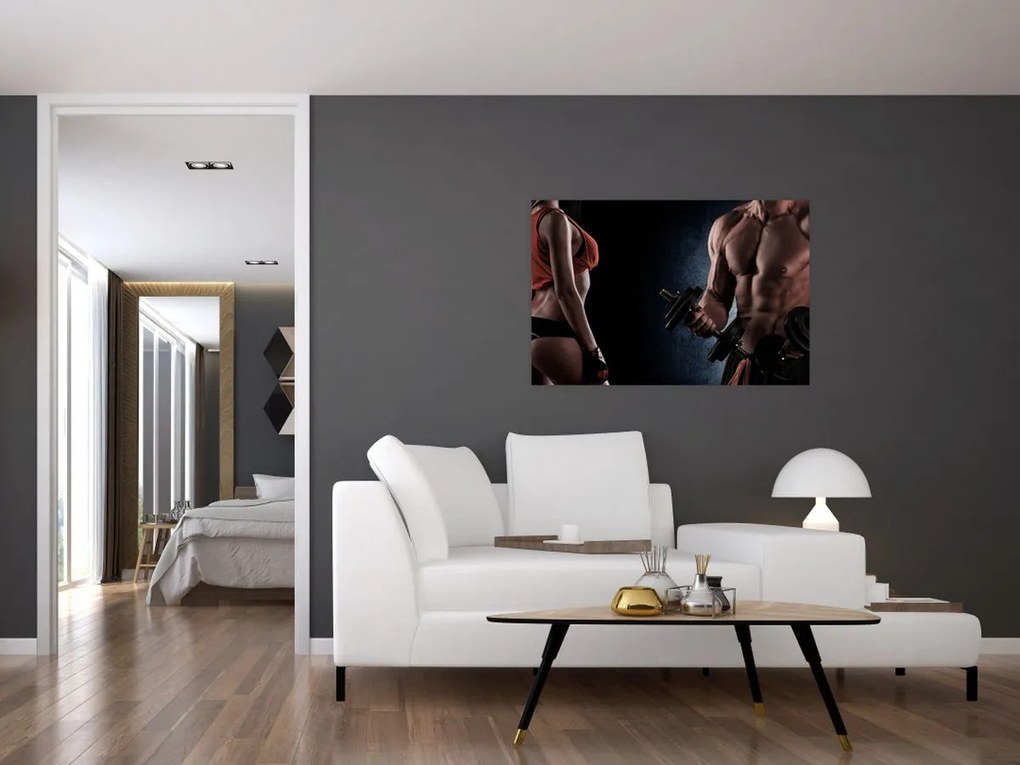 Tablou - Fitness (90x60 cm)