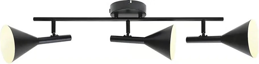 Nordlux - Spot KELVIS 3xGU10/12W/230V, negru