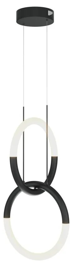 Pendul LED design modern Node negru