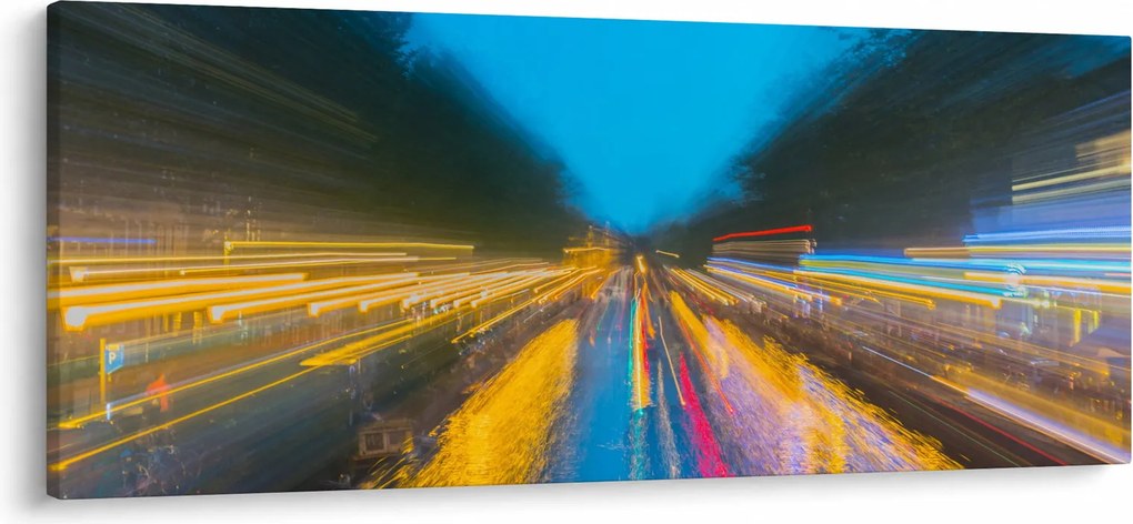 Tablou - Pictură abstractă (120x50 cm)