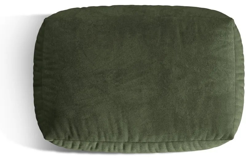 Taburet modular verde cu tapițerie din catifea Martina – Micadoni