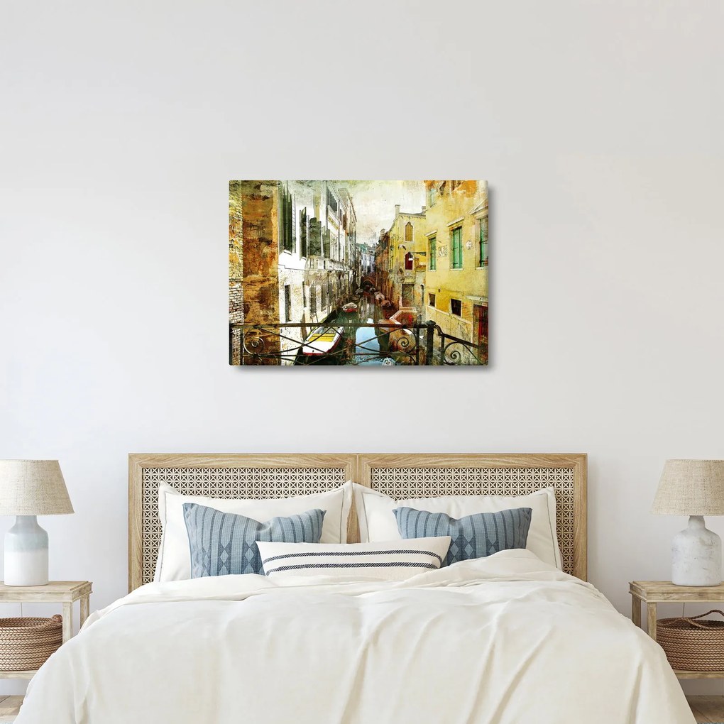 Tablou - Strada din Veneția (70x50 cm)