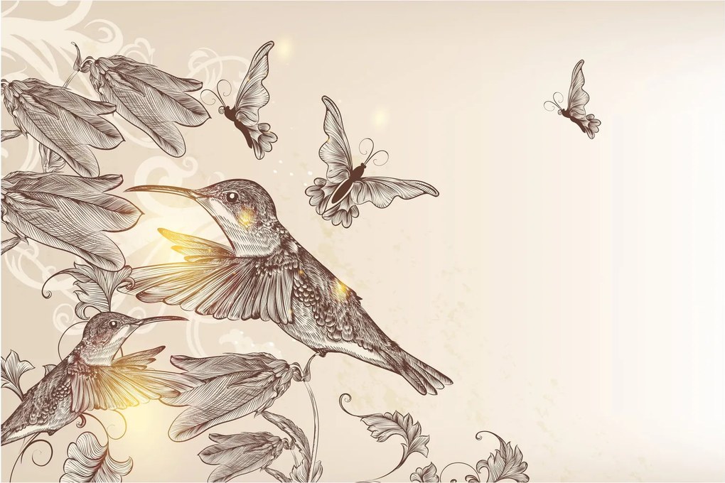 Tablou - Colibri (90x60 cm)