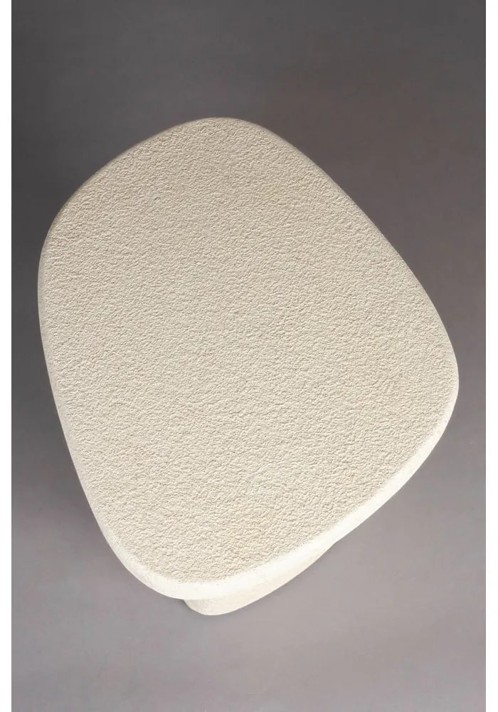 Măsuță auxiliară cu blat cu aspect de marmură 45x56 cm Veda – Dutchbone