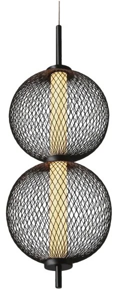 Lustru LED suspendat pe cablu PUMA LED/10W/230V Ø 14 cm negru