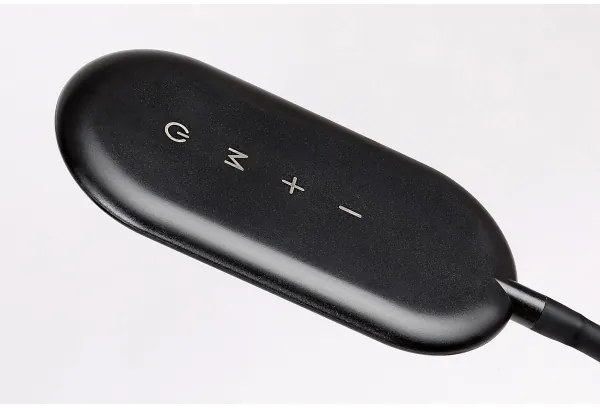 Rabalux 74007 - Lampă de birou LED tactilă dimabilă ADELMO LED/10W/230V negru