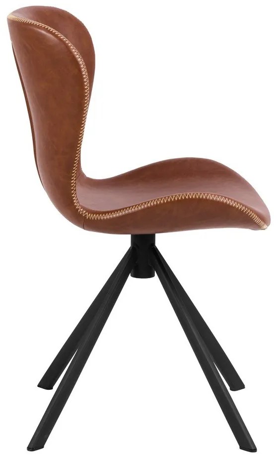 Scaun de dining maro coniac Batilda – Actona