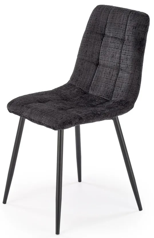 Scaun K547 stofa negru H87 cm