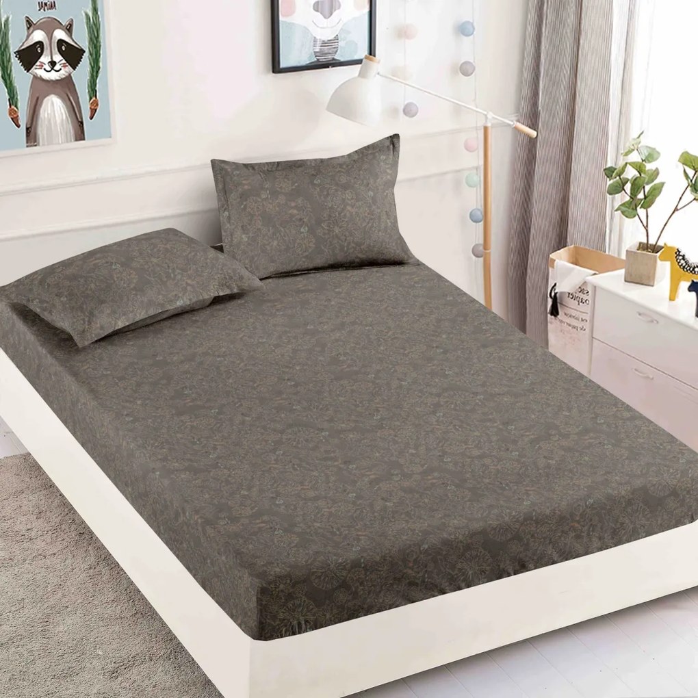 Huse de pat, 3 Piese, Finet cu elastic 180x200