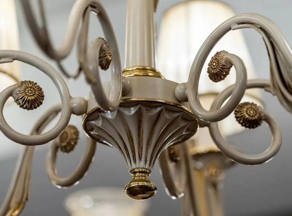 Candelabru 12 brate LUX realizat manual Greta
