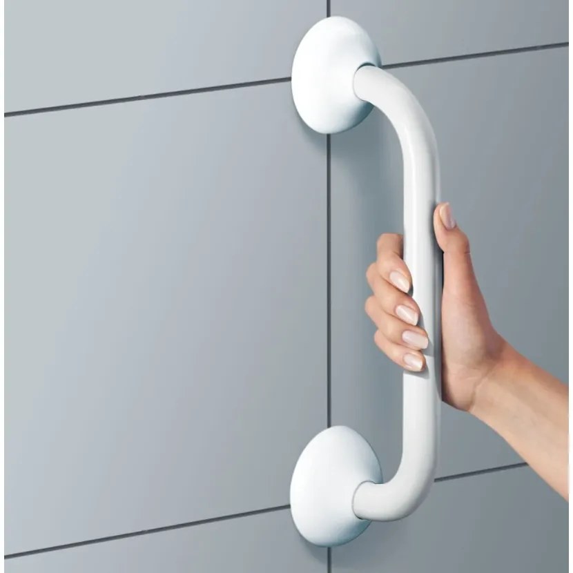 Spirella Madlo pentru baie ECO, alb, 30 cm