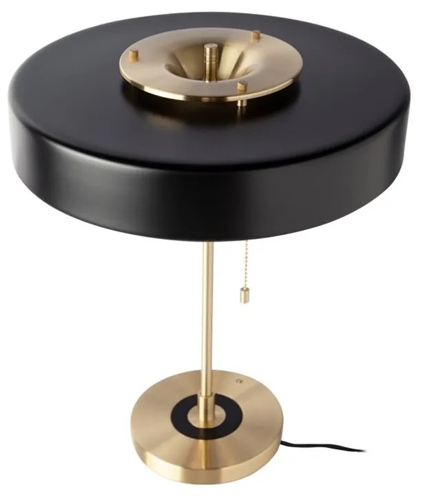 Lampa de masa eleganta design minimalist Gold and Black