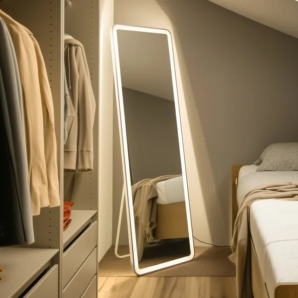 BRILAGI - Oglindă de podea ELEGANZA LED/42W/230V 160x50 cm IP44 CRI 90 reglabilă + CCT