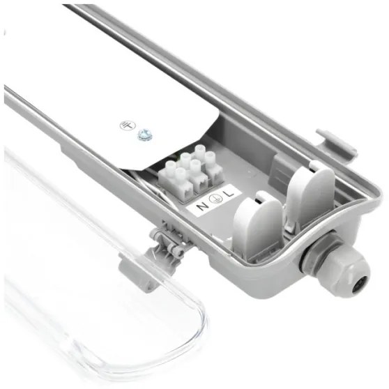 Corp de iluminat fluorescent industrial HERMIC T8 2xG13/18W/230V IP65