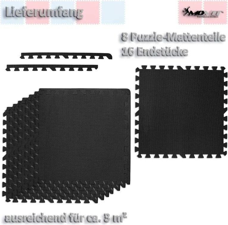 MOVIT Set de protecție, gri, 3 m²