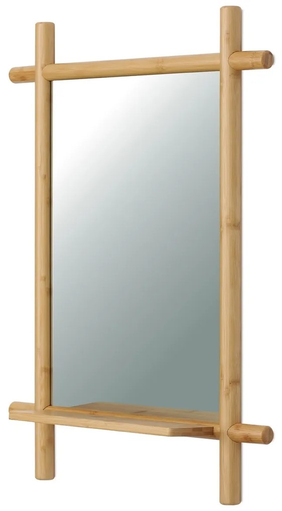 Oglinda de perete B027 NAT, bambus