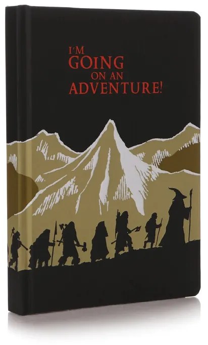 Carnet The Hobbit - I'm Going On An Adventure!