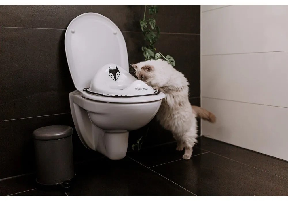 Reductor capac WC pentru copii alb - Kindsgut