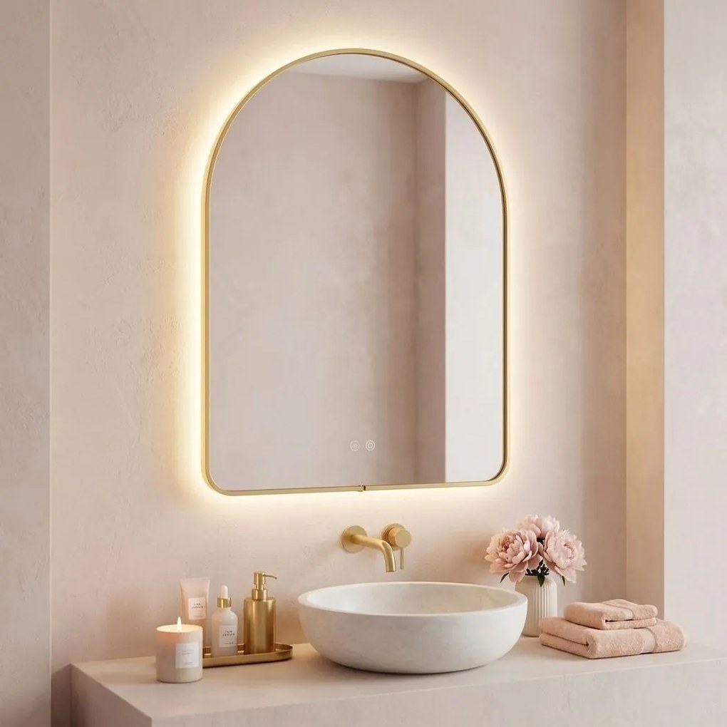 Oglindă LED 90x60cm TOP-1
