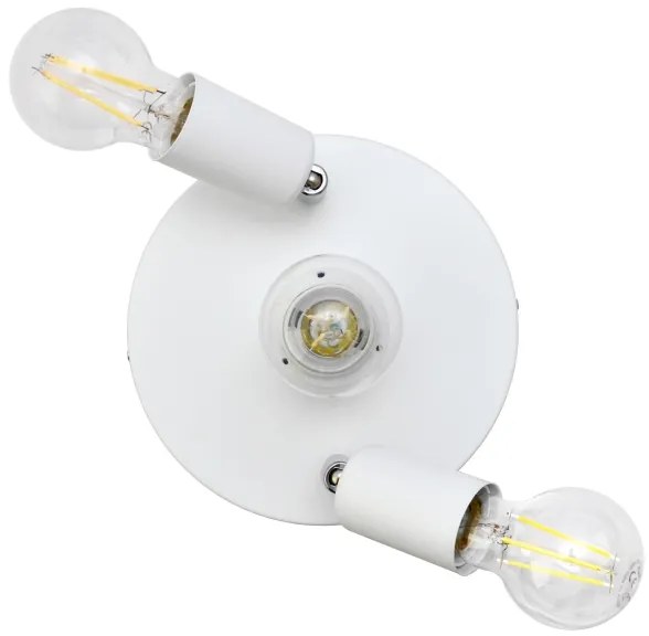 Spot CENTRO 3xE27/15W/230V alb